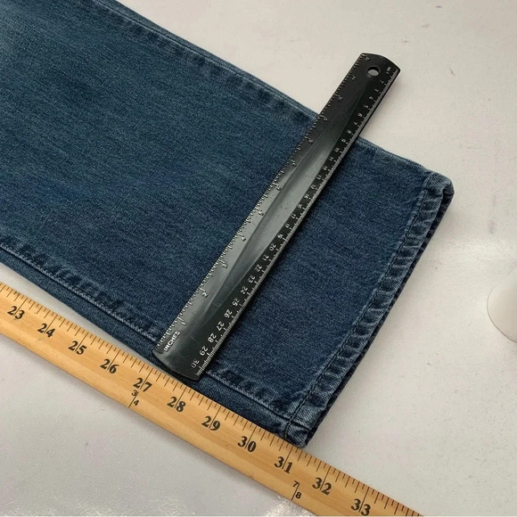 Calvin Klein Jeans Men Size 36 Straight Leg  Inseam 31" Blue Fading 100%‎ Cotton - Picture 8 of 12